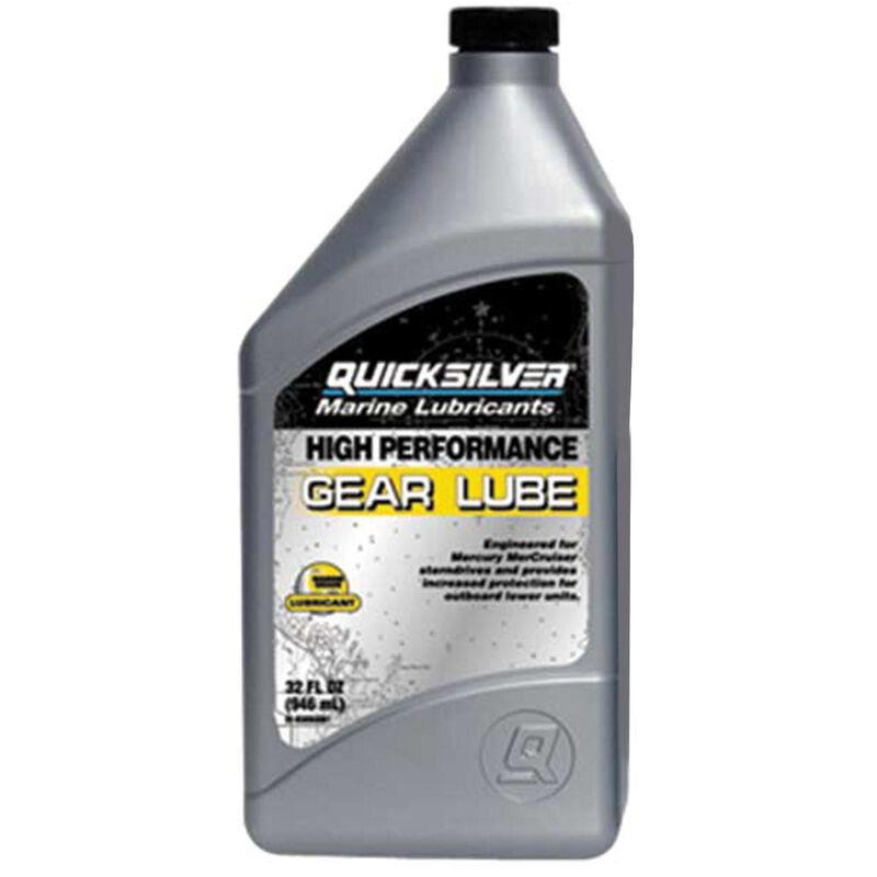 Quicksilver SAE 90 High Performance Gear Lube, Quart image number null