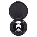 Recessed Shower Black Cup & Lid, Hammer-Head Black Sprayer, 6' Black Rubber Hose image number 5
