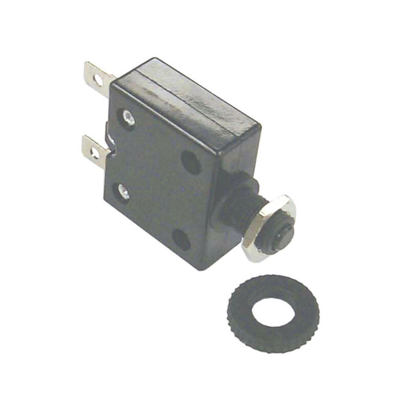 Push Button Circuit Breaker, Resettable, 3A image number 0