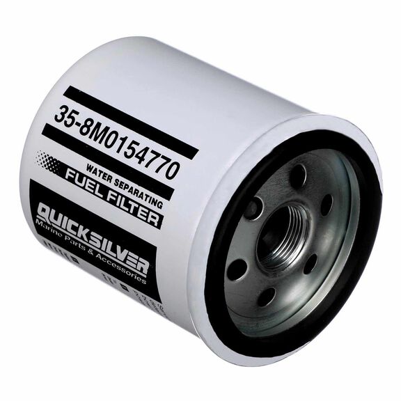 8M0154770 Water Separating Fuel Filter for Select Volvo Penta, Cobra EFI, Johnson/Evinrude 100-300 Hp Outboards image number 1