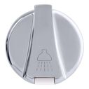 Aidack Recessed Control Valve Hot/Cold Mixer, Warm White Cup with Stainless Steel Lid, Chrome Aidack Handle image number 2