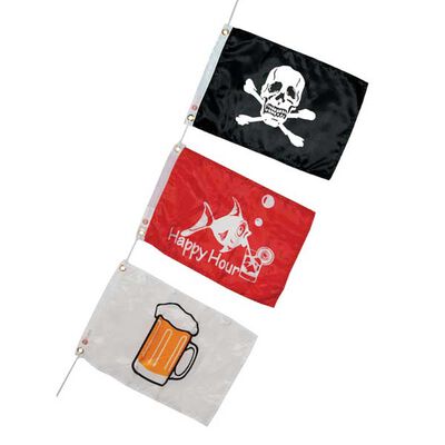 Novelty Flag Party Three-Pack