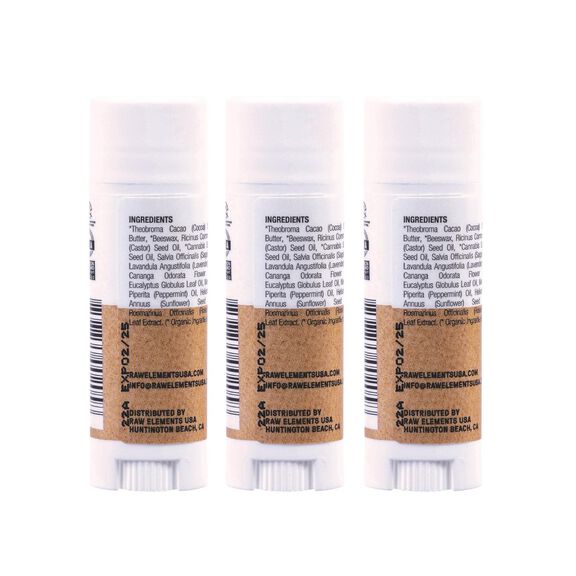 Herbal Rescue Lip Balm, .15 oz., 3-Pack image number 1