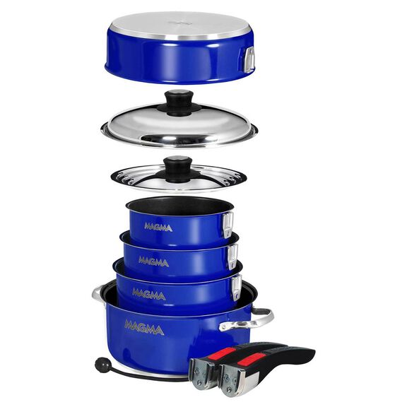 Professional Series Gourmet Nesting 10-Piece Induction Cookware Set with Ceramica&reg; Non-Stick image number 1