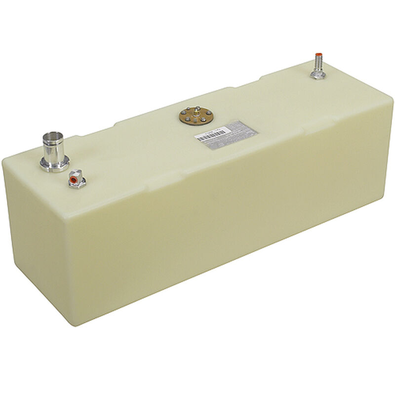 MOELLER 13 Gallon Permanent Below Deck Fuel Tank, 32"L x 10.19"W x 10.