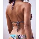 Women's Printed Beach Classics Mini Tiki Triangle Bikini Top image number 4