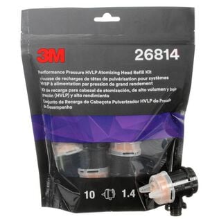 Performance Pressure HVLP 1.4 Atomizing Head Refill Kit