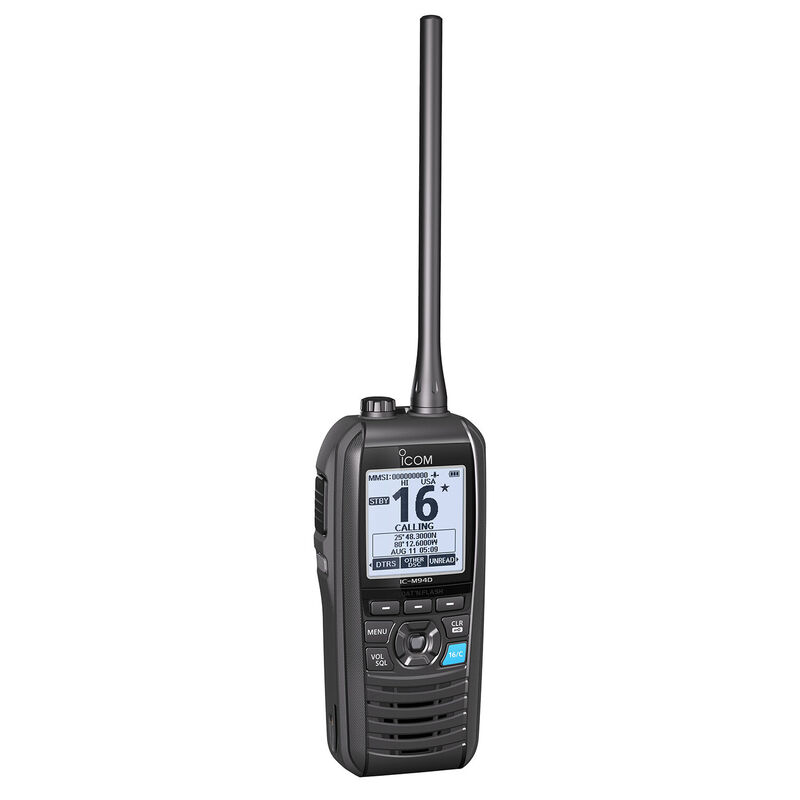 ICOM M94D Handheld VHF DSC AIS Transceiver | West Marine