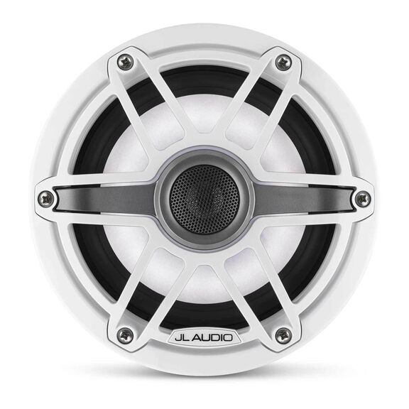 M6-650X-S-GwGw-i&nbsp;6.5" Marine Coaxial Speakers, White Sport Grilles with RGB LED Lighting image number 6