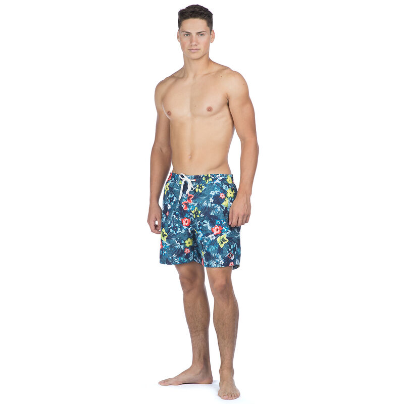 Men's Floral Reef Swim Trunks West Marine