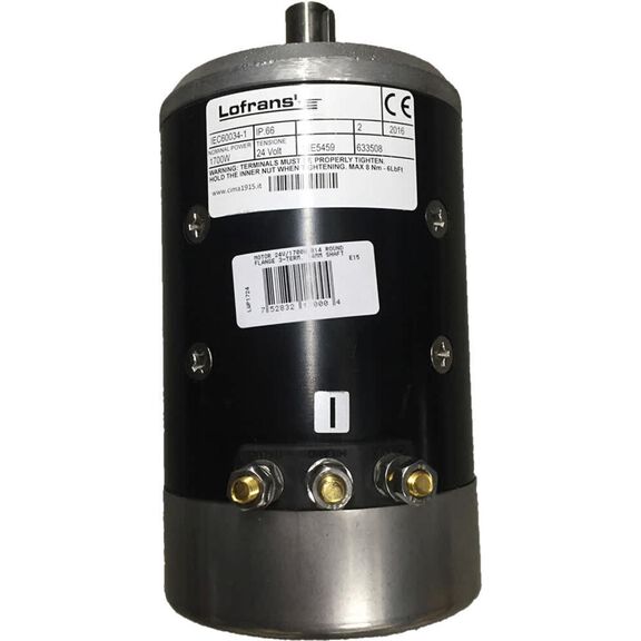 Lofrans Windlass Motor, 24V image number 0