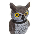 Natural Enemy Scarecrow Rotating-Head Owl image number 1