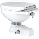 SEAFLO 12V Quiet Flush Electric Marine Toilet, Regular Size, Seawater Macerator, Soft Close Seat image number 4