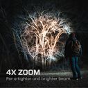 DAVINCI Gray-RC-White LED, 2000 Lumens Flashlight image number 8