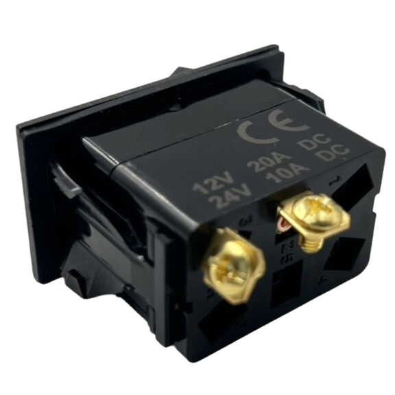 Rocker Switch, Off/On, SPST image number 1