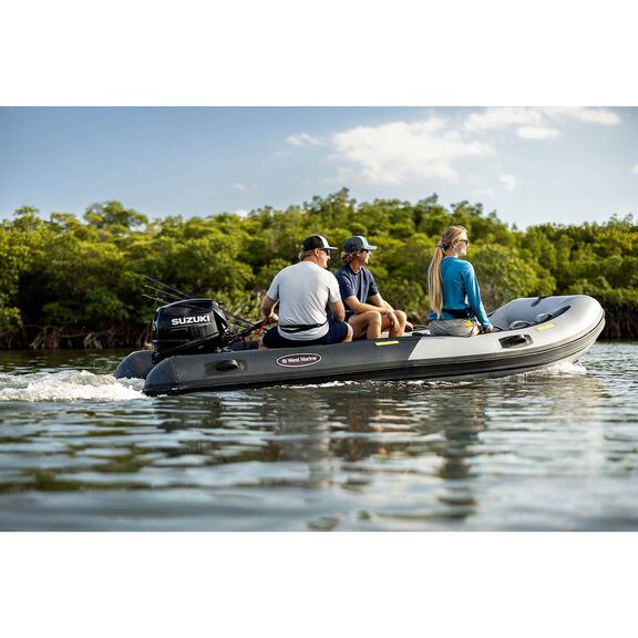 MH400 Aluminum Hull Inflatable Boat, 13ft Length, Hypalon UV Resistant Material, 1896lb Capacity image number 6