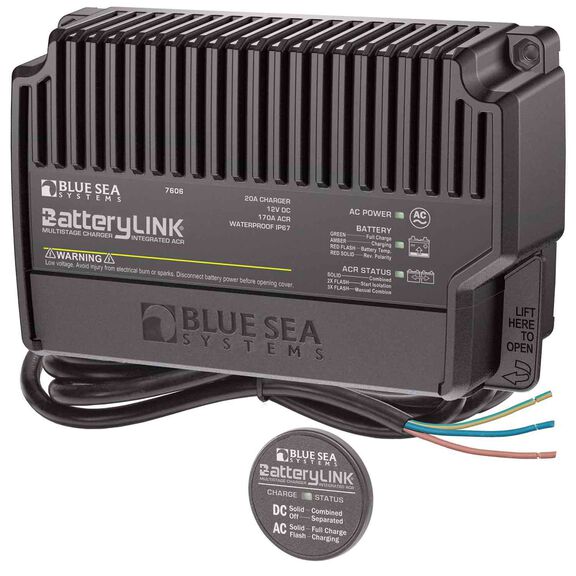 20A BatteryLink&reg; Charger - Bare Wire (Universal) image number 0