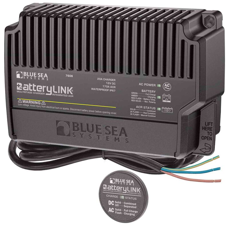 20A BatteryLink® Charger - Bare Wire (Universal) image number null