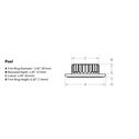 Pool PowerLED, 10-40VDC, White, Warm White, 4.7W, IP65 image number 1