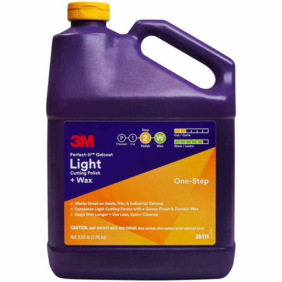 Perfect-It&trade; Gelcoat Light Cutting Polish + Wax, Gallon image number 0