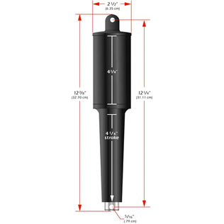 Replacement 102HD Actuator - 12 Volt - 5/16" Hardware