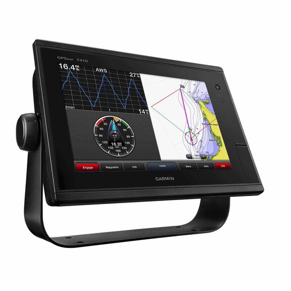 GPSMAP 7410 Multifunction Display with Worldwide Basemap Charts image number 1