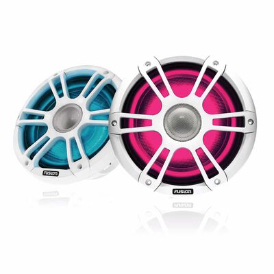 SG-FL652SPW 6.5" 230 W Sports White Speakers with CRGBW LED Lighting