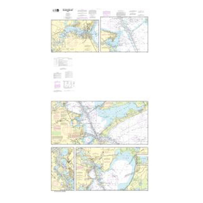 NOAA Nautical Chart 11326 Galveston Bay West Marine