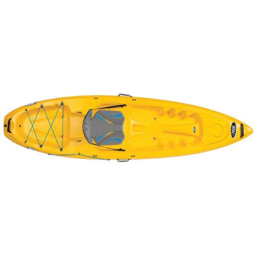 PELICAN Strike 100X Sit-On-Top Kayak, Yellow/White