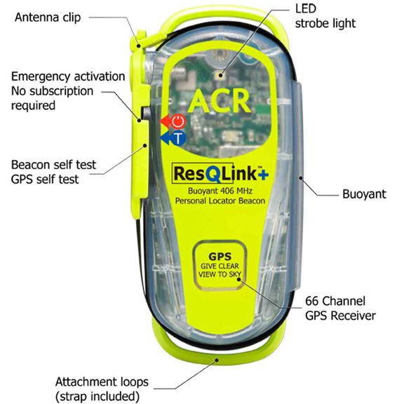 ResQLink+ Buoyant Personal Locator Beacon image number 3