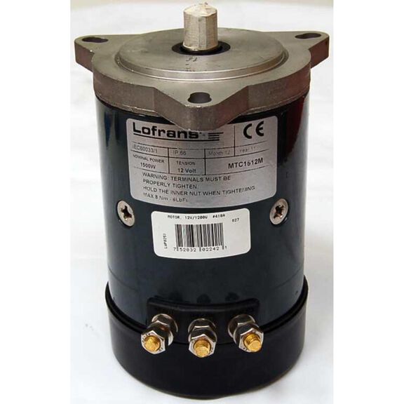 Lofrans Replacement Windlass Motor, 1200W, 12V image number 0