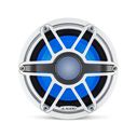 M6-8IB-S-GwGw-i-4 8" Marine Subwoofer Driver, White Sport Grille with RGB LED Lighting image number 0