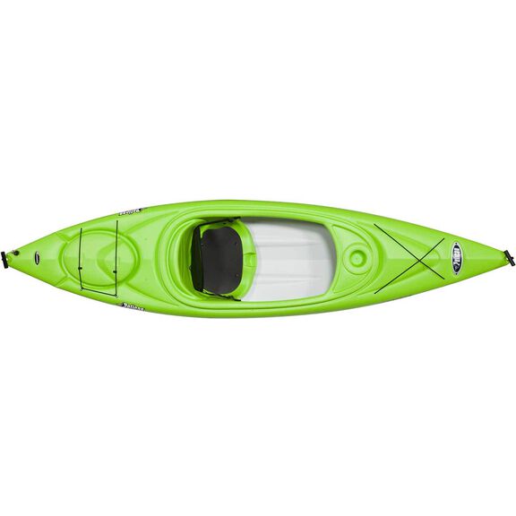 Summit 100X Sit-Inside Kayak, Lime Green/White image number 0
