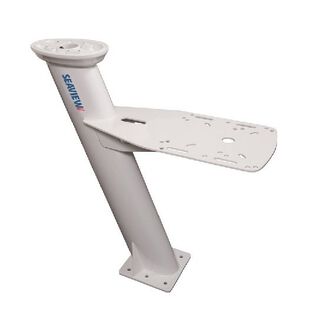 33" Extended Dual Mount Pre-Drilled for Most Closed Dome Radars, Top for Satellite Domes (Top Plate Required)