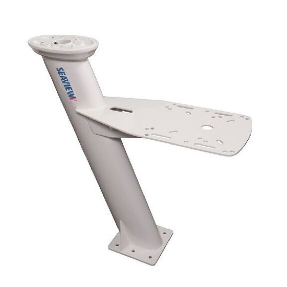33" Extended Dual Mount Pre-Drilled for Most Closed Dome Radars, Top for Satellite Domes (Top Plate Required) image number 0
