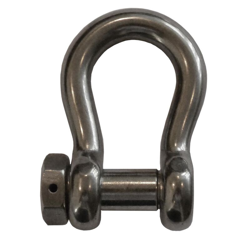 7/16" Stainless Steel Anchor Shackle image number 0