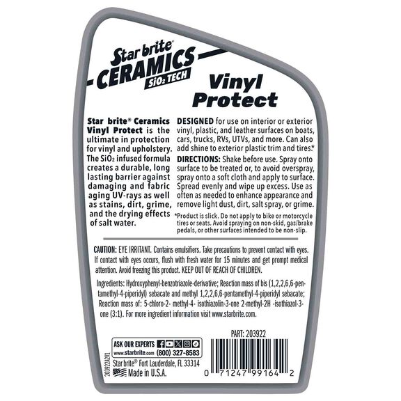 Ceramic Vinyl Protectant, 22 oz. image number 1
