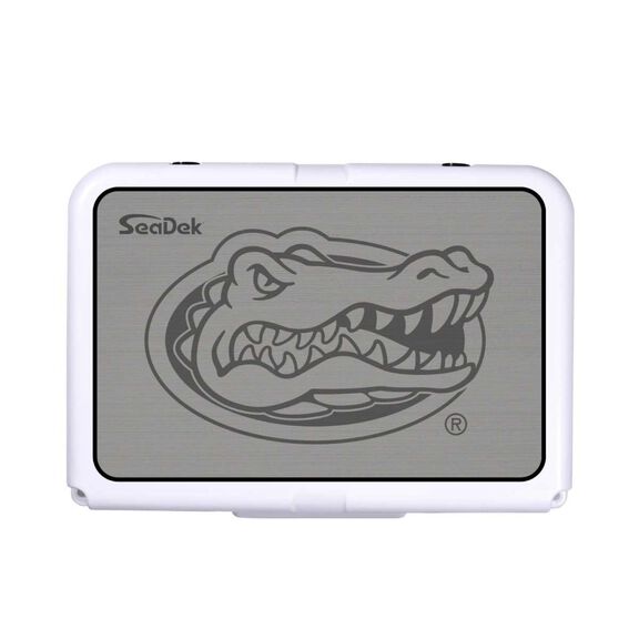SeaDek Cooler Pad - Collegiate Collection - Fits RTIC 20 - Storm Gray / Black, University of Florida image number 0
