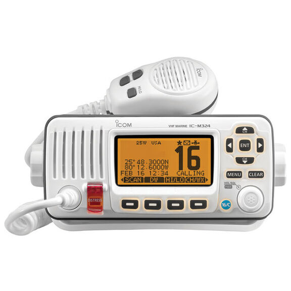 ICOM M324G Fixed-Mount VHF Radio with GPS Receiver