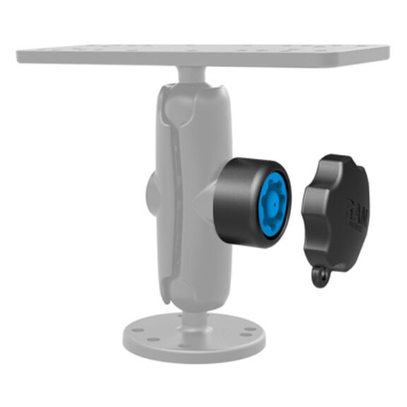 Pin-Lock Security Knob and Key Knob for 1" Diameter B Size Arms image number 0