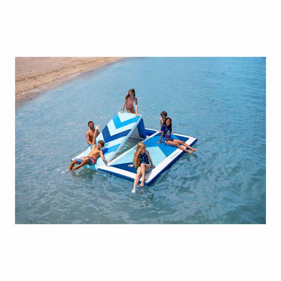 WEST MARINE Floating Slide Dock Kit 10' x 8' x 6" Inflatable Platform