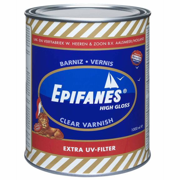 Clear High-Gloss Varnish Quart image number 0