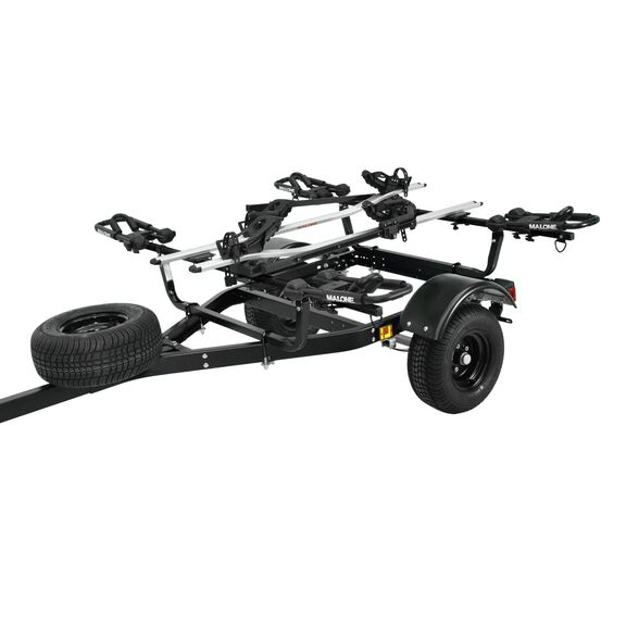 MicroSport Off-Road 2 Kayak/2 Bike Trailer Package (2 FoldAway-J, 2 Bike Racks, Spare Tire) image number 2