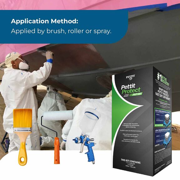 Pettit Protect Fast Dry High Build Epoxy Primer image number 3
