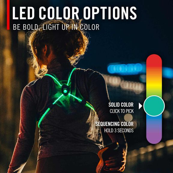 LH150 Ultralight Rechargeable Lighted Rope Harness image number 4