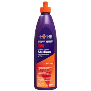 Perfect-It&trade; Gelcoat Medium Cutting Compound + Wax, Pint