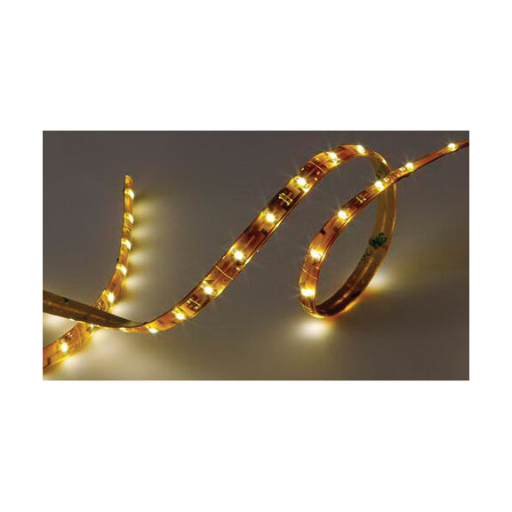 Flexible LED Strip Tape 12V DC 8' Length with Wire Leads IP65 image number 0