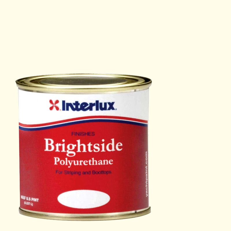Brightside® Boottop & Striping Enamel, White, 1/2 Pint image number 0