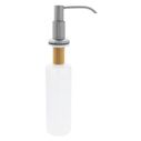 Universal Soap Dispenser Counter Mount Brushed Nickel image number 5