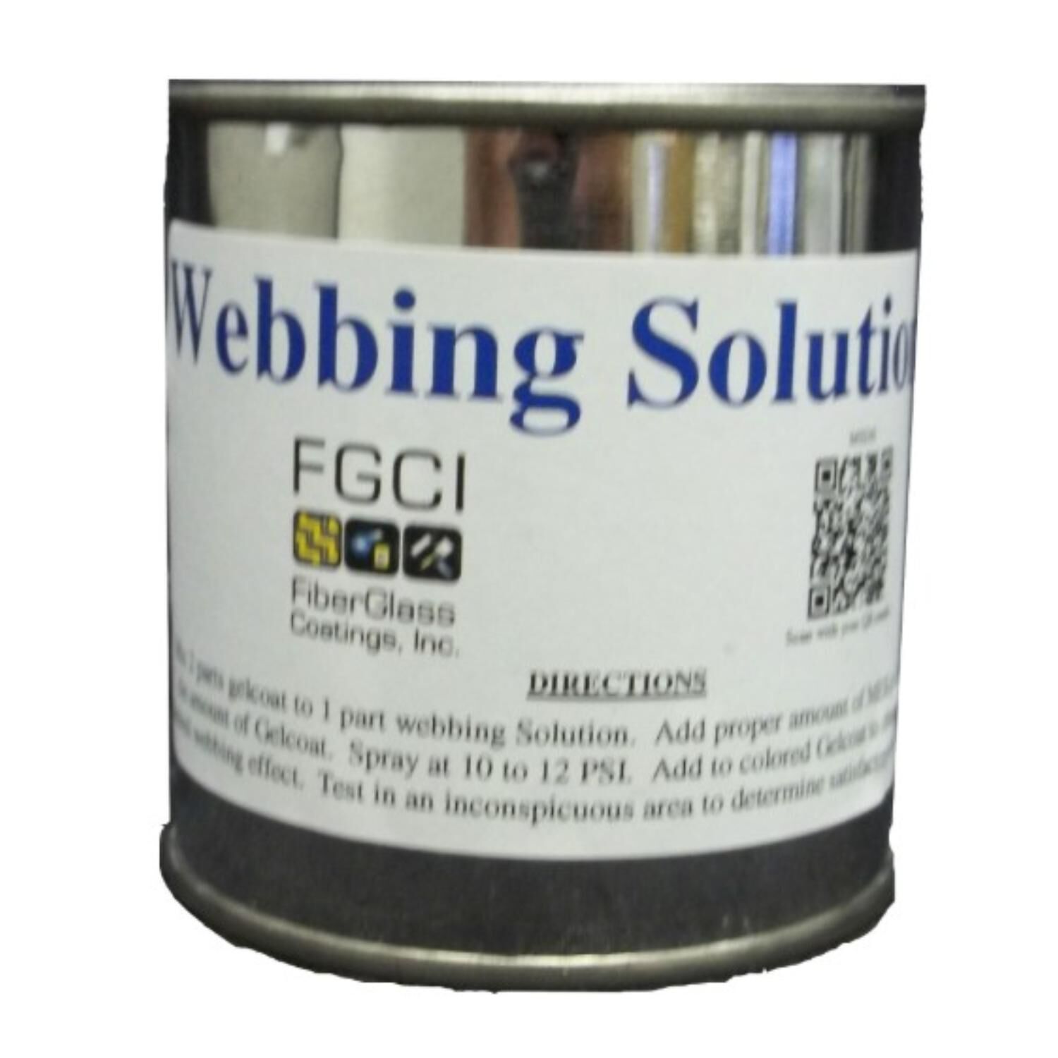 Webbing Solution 1/2 Pint